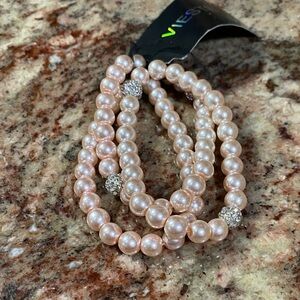 Pearl Bracelet Set stretch